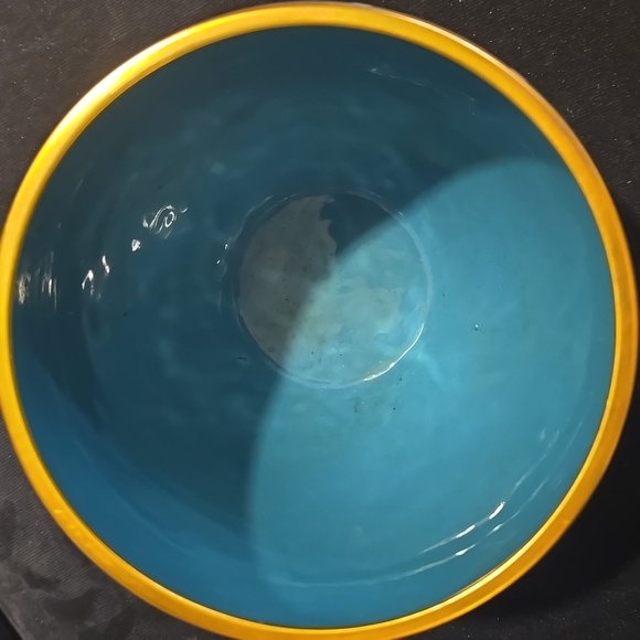 Greek Key Cloisonne Vase, Charcoal, Retail  Price $295.00US, Size Medium - Picture 6 of 12